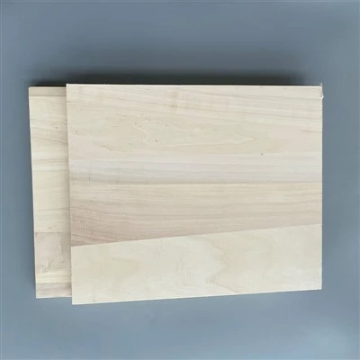 AA AB Grade Poplar Solid Wood Bed Slat Panel Customized Size Board Bedroom and Furniture Panel